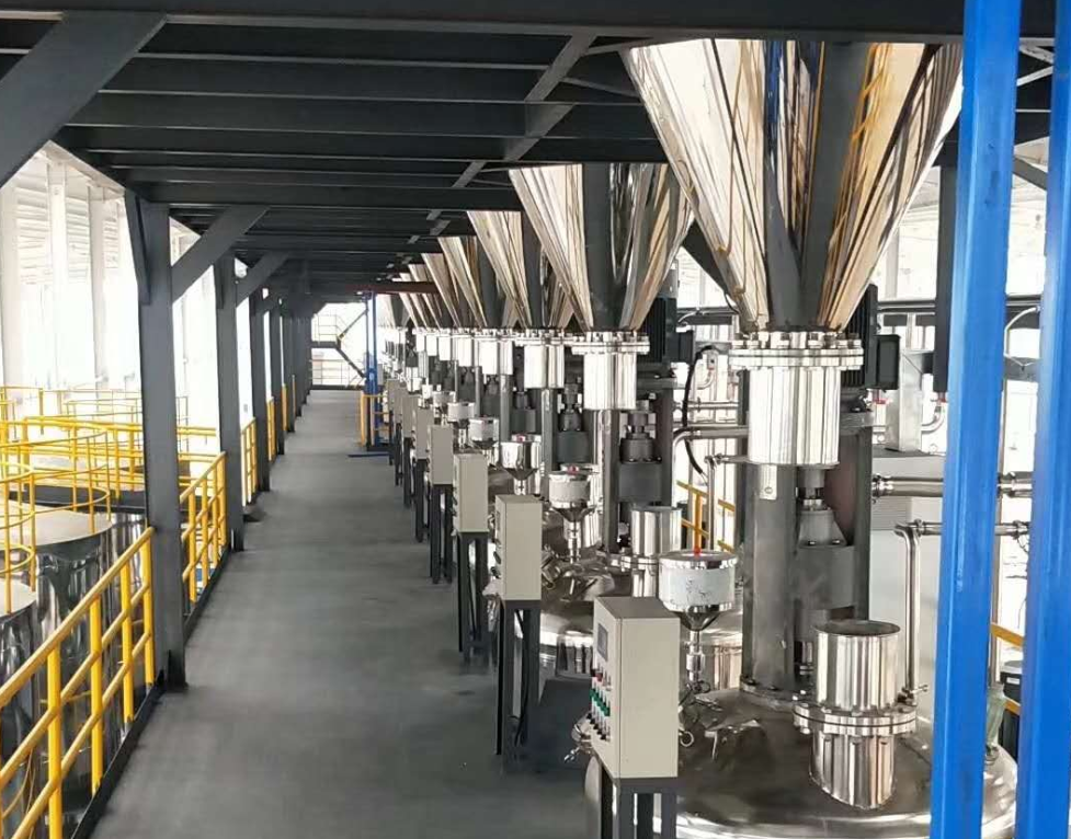化工涂料自动称重系统